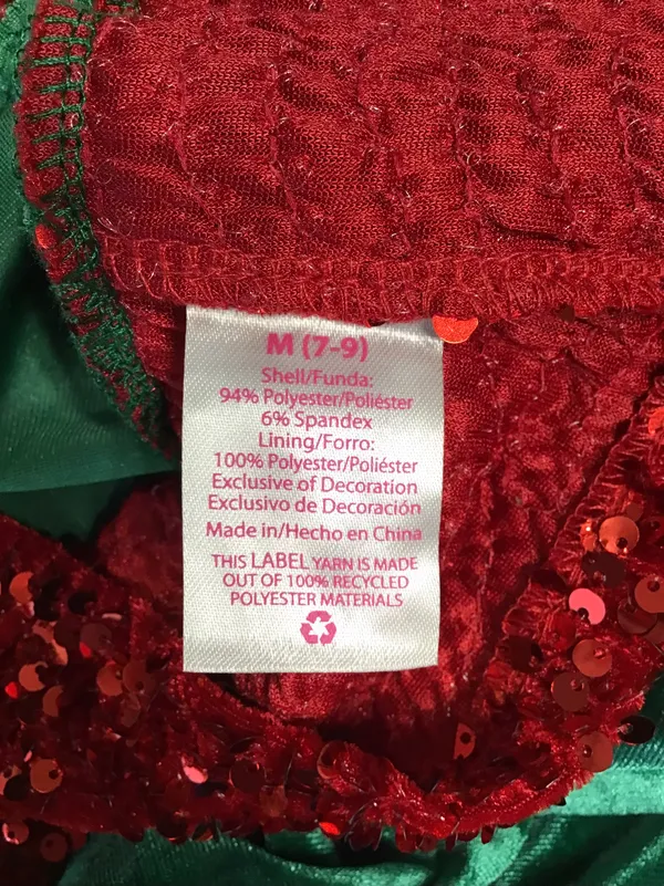 No Boundaries Juniors Christmas Jumpsuit Size Medium - Image 9