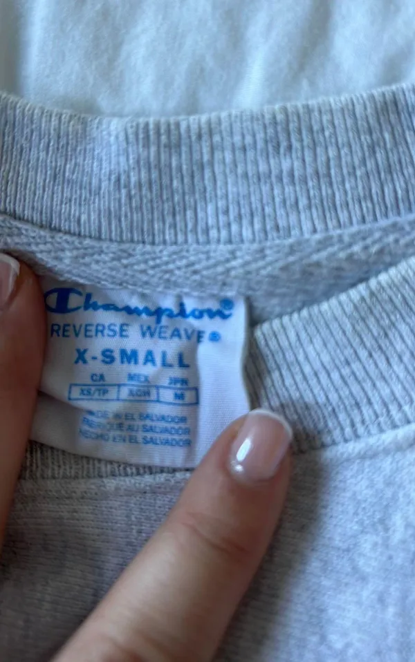 Cropped Champion Penn State Sweatshirt - Image 2