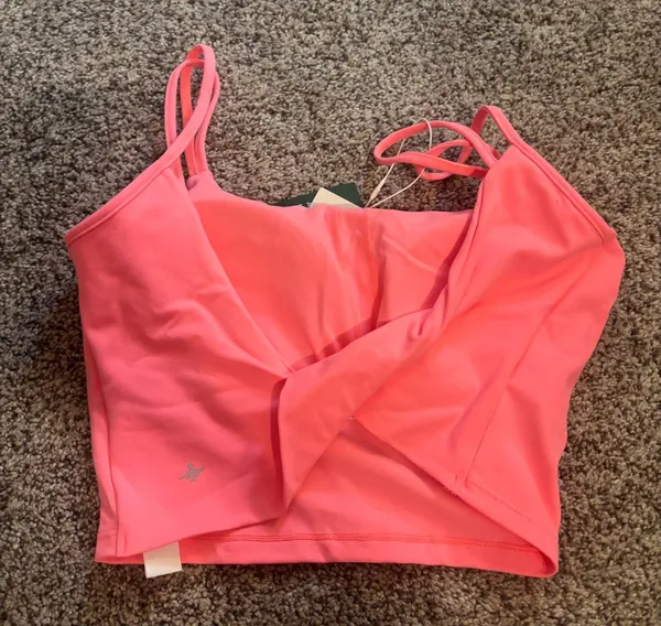 Pink Halara Cropped Tank - Image 3