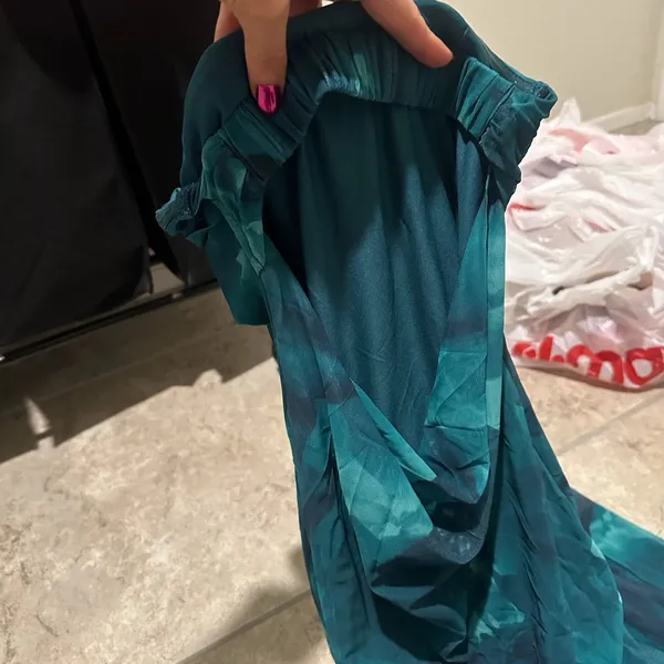Amazon Teal floral bodycon dress - Image 7