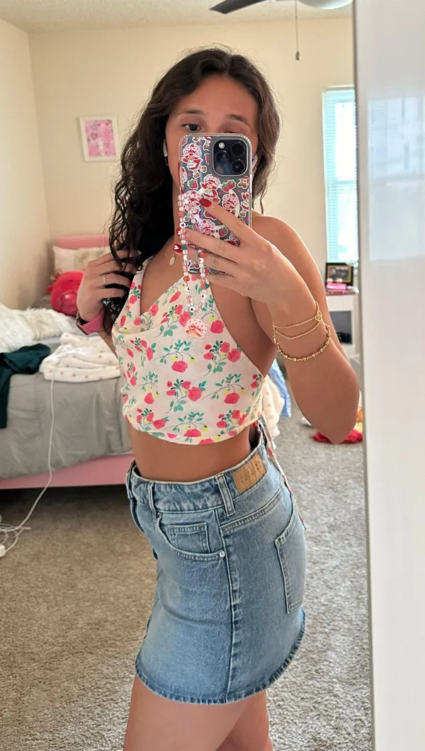 ZARA Floral Top - Image 3