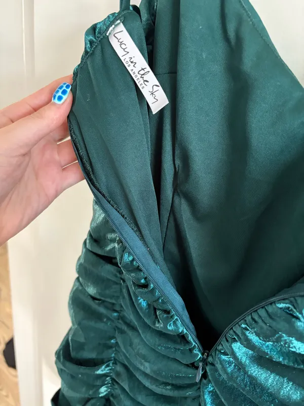 Lucy in the Sky Green Dress - Image 2