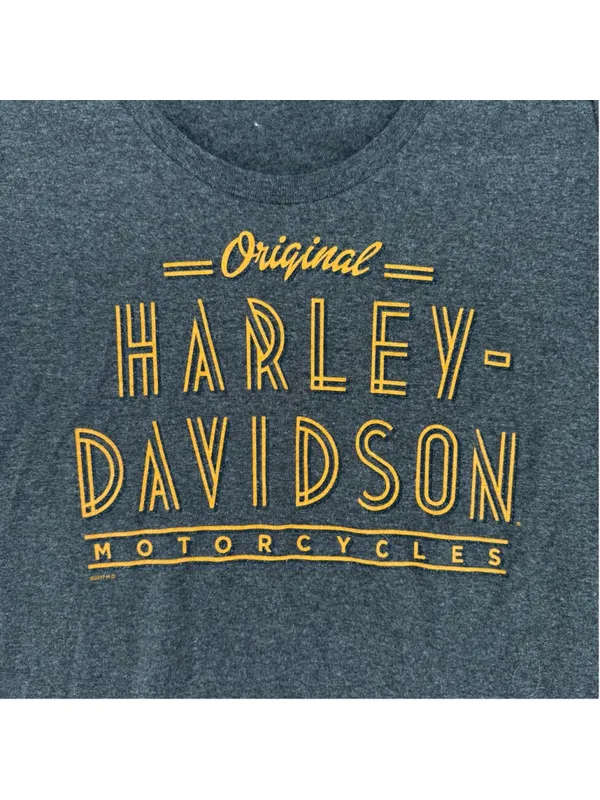 Harley Davidson Women's Tee Daytona Beach Sparkle Size Small HOLE - Image 3