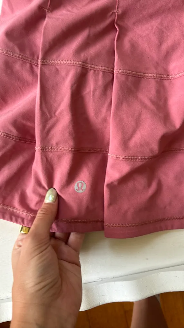 Dusty Rose Lululemon Skirt - Image 3
