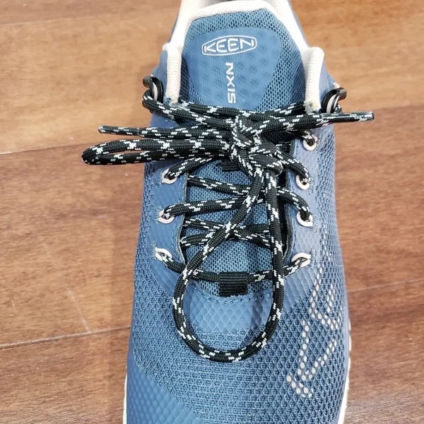 KEEN NXIS EVO Waterproof Hiking Shoes Women's 7.5 Blue Trail Sneakers - Image 8