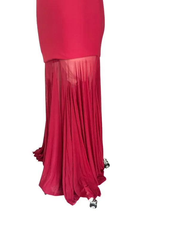 Deme by Gabriella Dahlia Gown in Maroon Small New Womens Maxi Long dress - Image 6