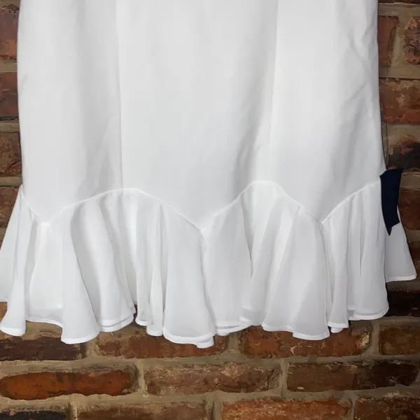 NWT Lulu's Eirian White Strapless Pleated Mini Dress Women's Size Large - Image 5