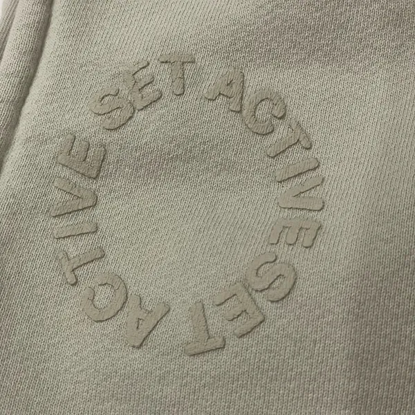 Set Active Sweat Shorts - Oat Milk - Small - Image 8