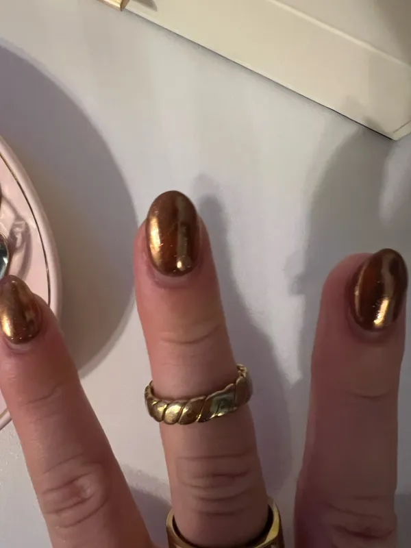Gold twisted ring #twistedring #jewelry - Image 4
