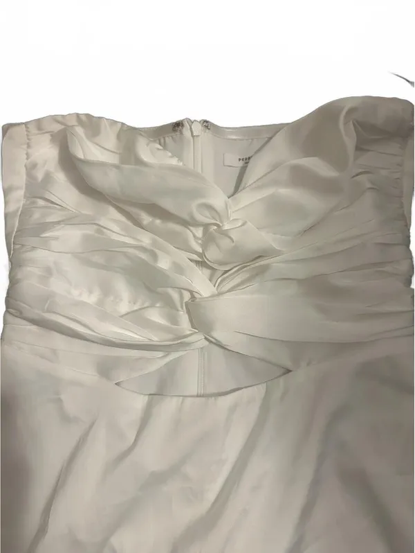Peppermayo White Strapless Dress US 4 EU 36 - Image 2