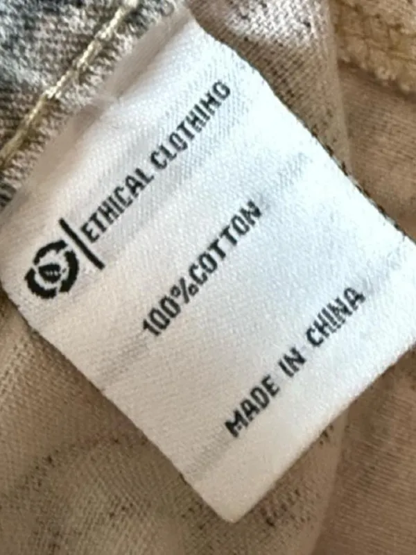 PTCL Cargo Camo Jeans Tan Size 27 - Image 6