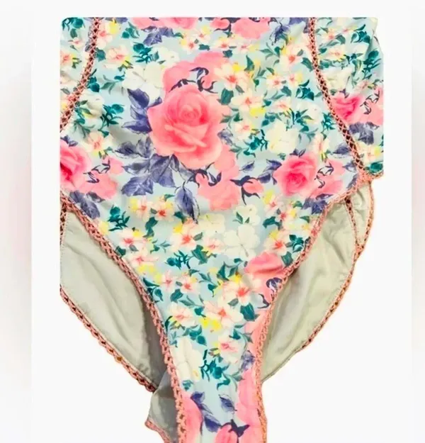 LoveShackFancy Mikkel Floral One-Piece Swimsuit Size XS‎ NWT - Image 9