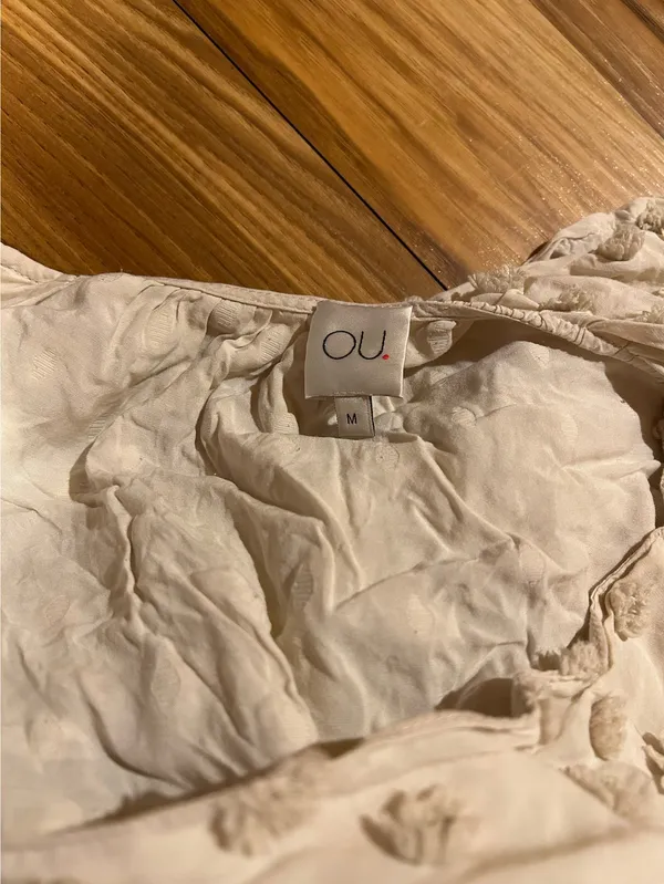 Women’s ou dress Tan Size M - Image 2