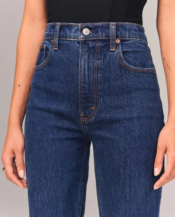 Abercrombie Ultra High Rise 90s Straight Jean - Image 4