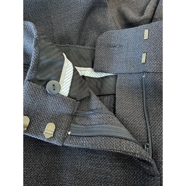 Ann Taylor LOFT Julie Trouser Pants Women's Size 10 Dark Gray Flat Front Dressy - Image 7