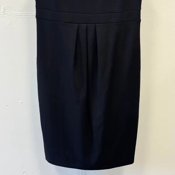Isabella Oliver A Pea in the Pod Maternity Dress Pleated Empire Waist‎ Black Med - Image 4