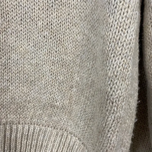 Aerie Mock Neck Sweater Blue Tan Striped Casual Cozy Pullover Size XS‎ - Image 10