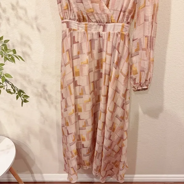 En Saison Winnie One Sleeve Maxi Dress in Sugar Berry Size Small NWT - Image 4