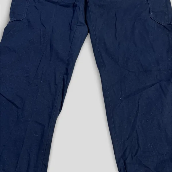 Carhartt Scrub Pants Women Sz L Cargo Blue drawstring, medical office - Image 2