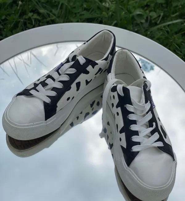 Mudd Cow Print Shoes - Image 2