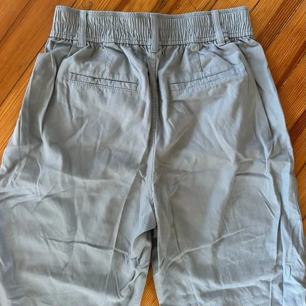 Madewell The Neale Straight-Leg Drapeweave Pant in Overcast Size 4 - Image 7