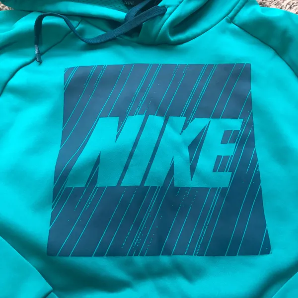 Nike Hoodies Logo Sweatshirt Teal - Image 8