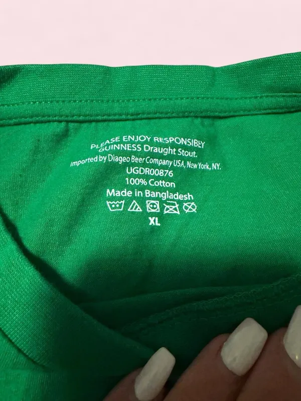 Guinness Green Short Sleeve Tee with Toucan Graphic - Image 3