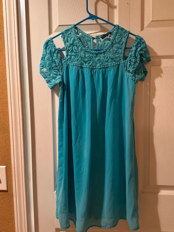 As You Wish Turquoise long top - Image 4