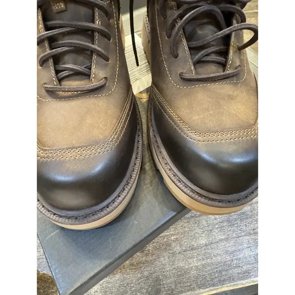 UGG Idyllwild Lace Boots Oak 1171353 Men Size 9 Brown Lace Up Leather - Image 6