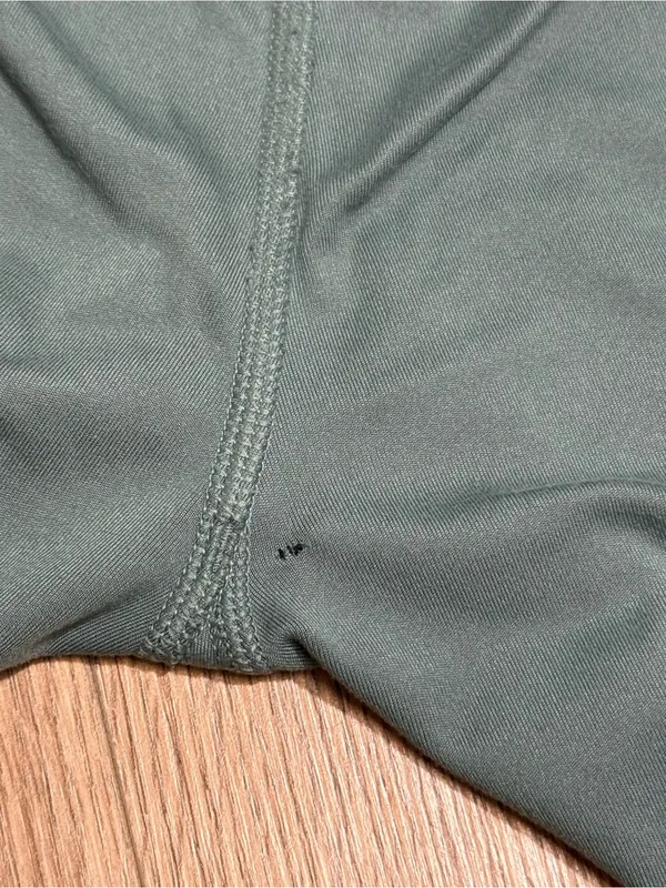 Victoria's Secret Womens Leggings Size 8‎ Sage Green High Waist Side Pockets VS - Image 6