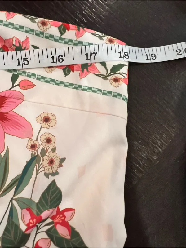 CoMMENSE Floral Print Spaghetti Strap Mini Dress COLOR - Pink Size Medium NWT - Image 7