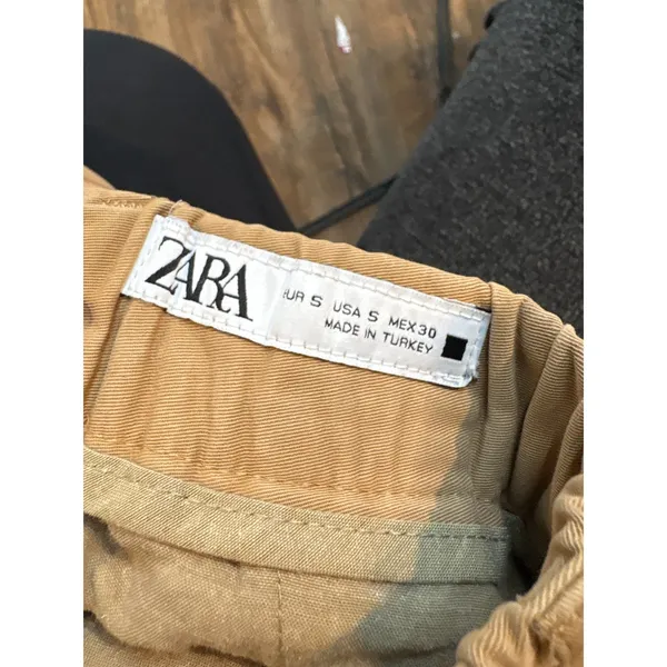 Zara khaki tan trouser pants - Image 6