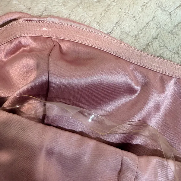 Princess Polly Lorah Pink Satin Corset‎ Mini Dress Lace-Up coquette Y2K US 6 - Image 8