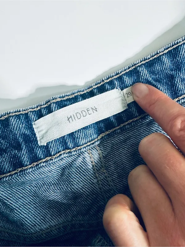 Hidden Bailey High Rise Boyfriend Distressed Jeans Size 29 100% Cotton - Image 3