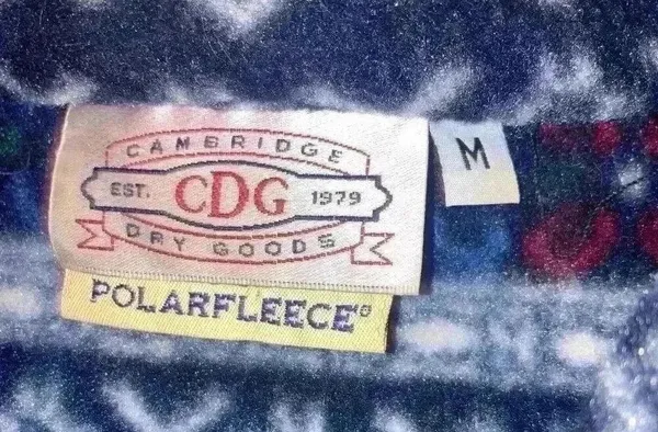 VINTAGE Cambridge Dry Goods Malden Mills Women’s MEDIUM Polar Fleece Sweater - Image 4