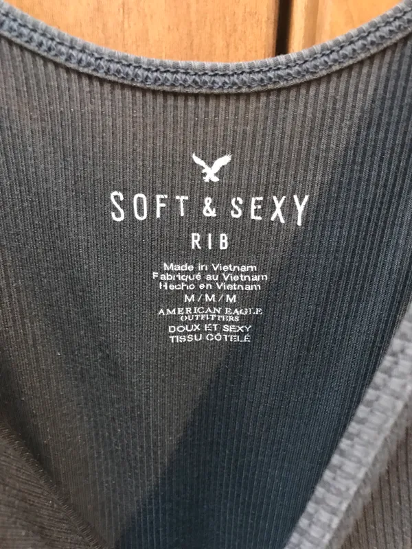 American Eagle Soft and Sexy Ribbed Tank Top - Image 3