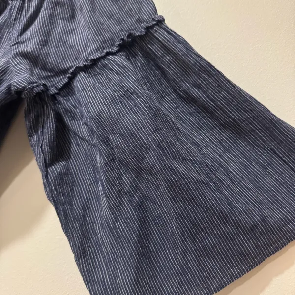 Madewell Blue Off-the-Shoulder Bell-Sleeve Dress Size 4 Cotton‎ Modest - Image 3
