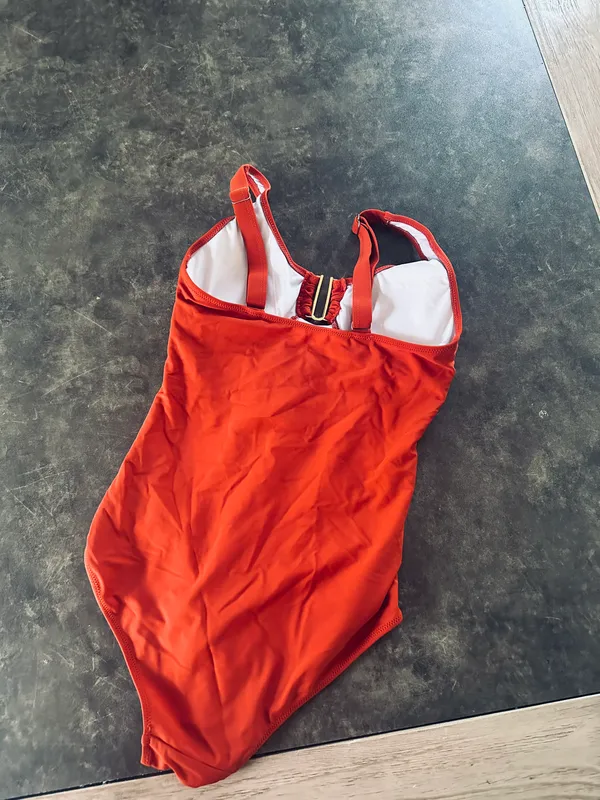 Women's Tummy Control Swimsuits Ruched Slimming One Piece Bathing Suit Deep V Neck - Image 6
