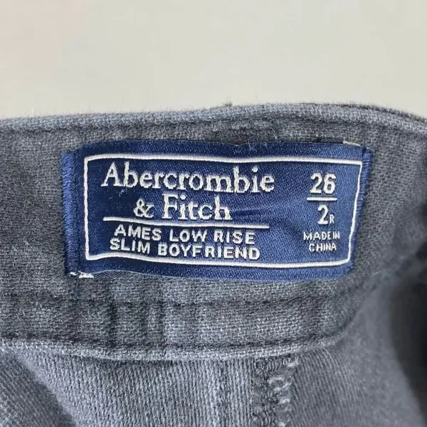 Abercrombie Ames Low Rise Slim Boyfriend Utility Jean - Image 4
