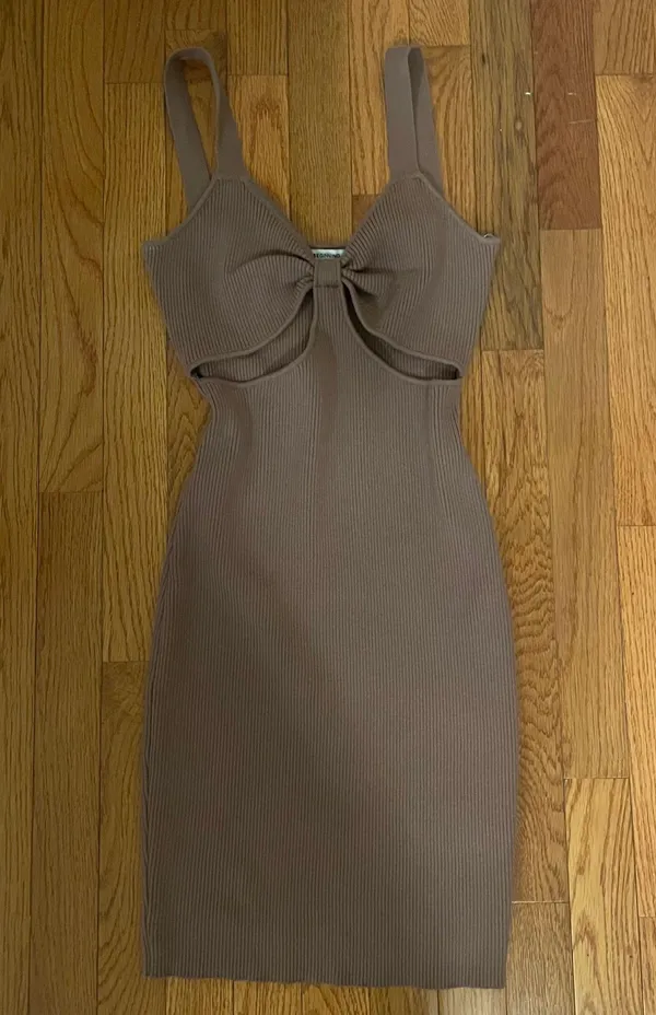 Beginning Boutique cut out mini dress - Image 3