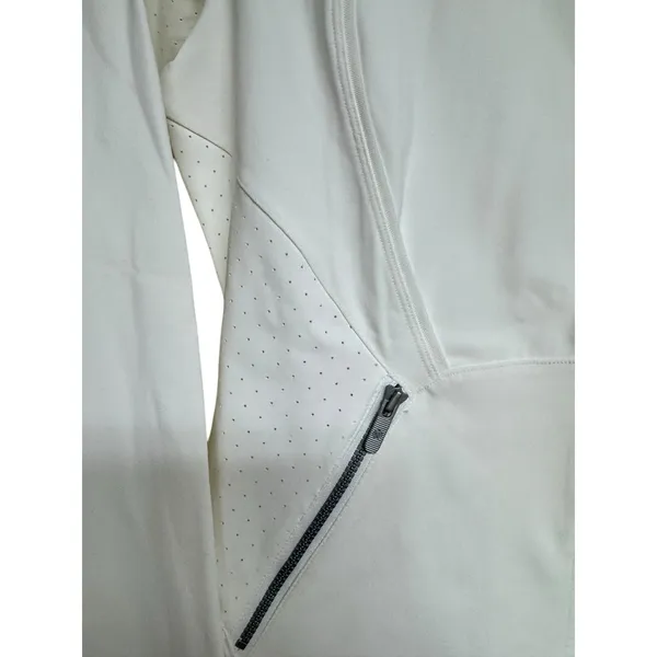 Lululemon‎ Sleek Essentials Jacket White Women's Size 10 - Image 7
