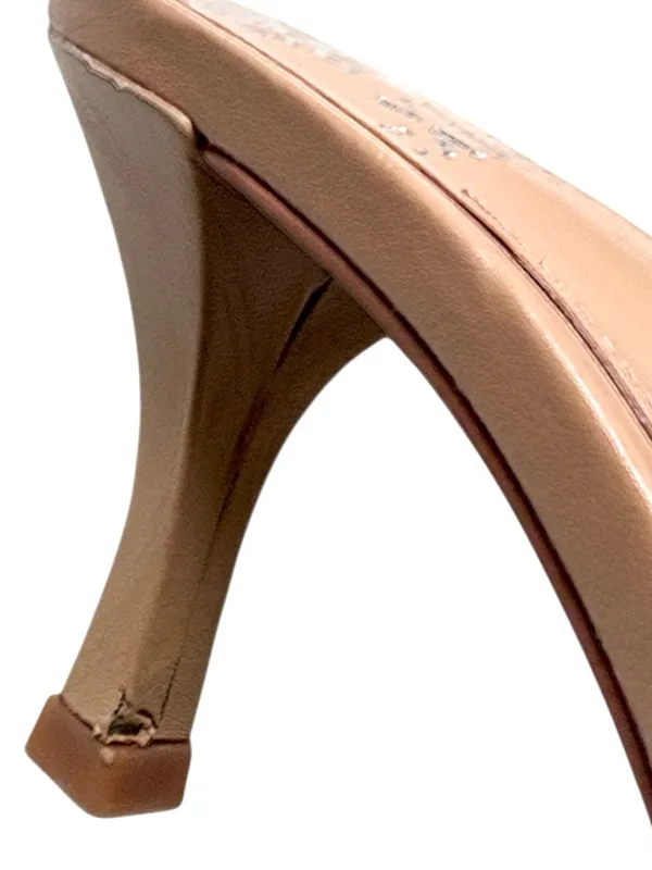 Vince Camuto Leather Alerti Heeled Sandals Tan Size 7.5 - Image 8