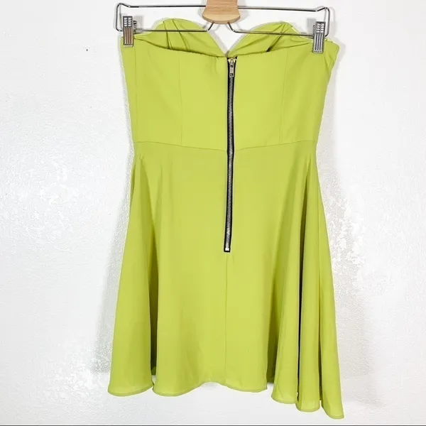NBD Naven Twins Disclosure Strapless Mini Dress Size Small - Image 5