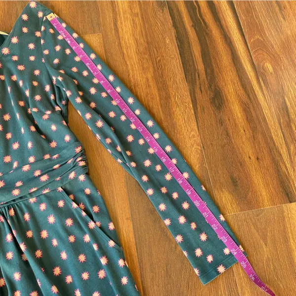 Boden Abigail Jersey Dress Size 6 Long Starburst - Image 7