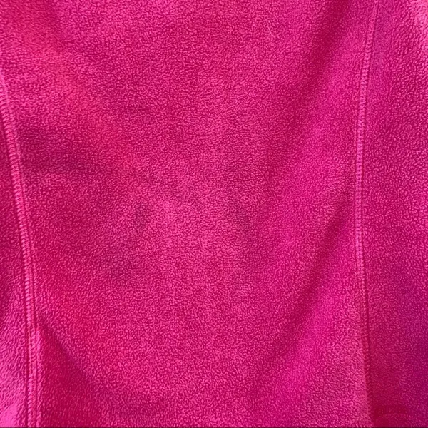 Vineyard Vines Pink Fleece Vest Womens Small Full Zip‎ Sherpa Preppy Outdoor - Image 7