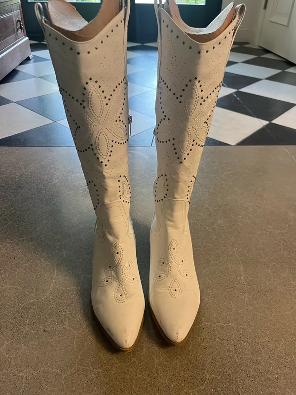 Ann Creek Tall Studded Western Boots - Image 5