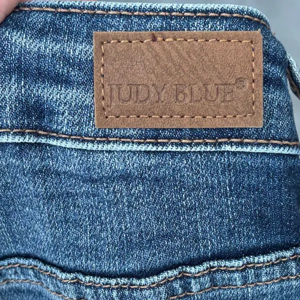 Judy Blue Wide Leg Jeans Medium Wash Denim - Image 11