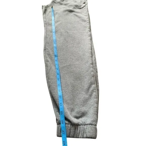 Hollister Adjustable Rise Gray Fleece Jogger Sweatpants Women's XS‎ Inseam 27 - Image 5