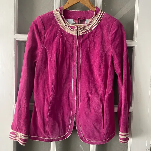 Bradley Bayou Leather Jacket‎ Size XS - Image 3