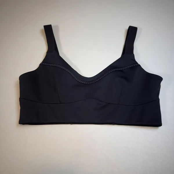 Fabletics Womens‎ Black Adjustable Strap Sports Bra Activewear Yoga Gym M $89.00 - Image 2